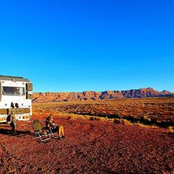 Unser Stellplätzli mitten im Nirgendwo