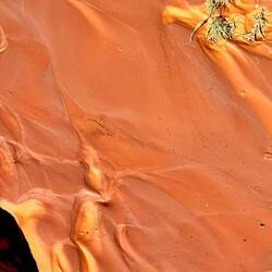 Schöner Schlamm nach dem Regen