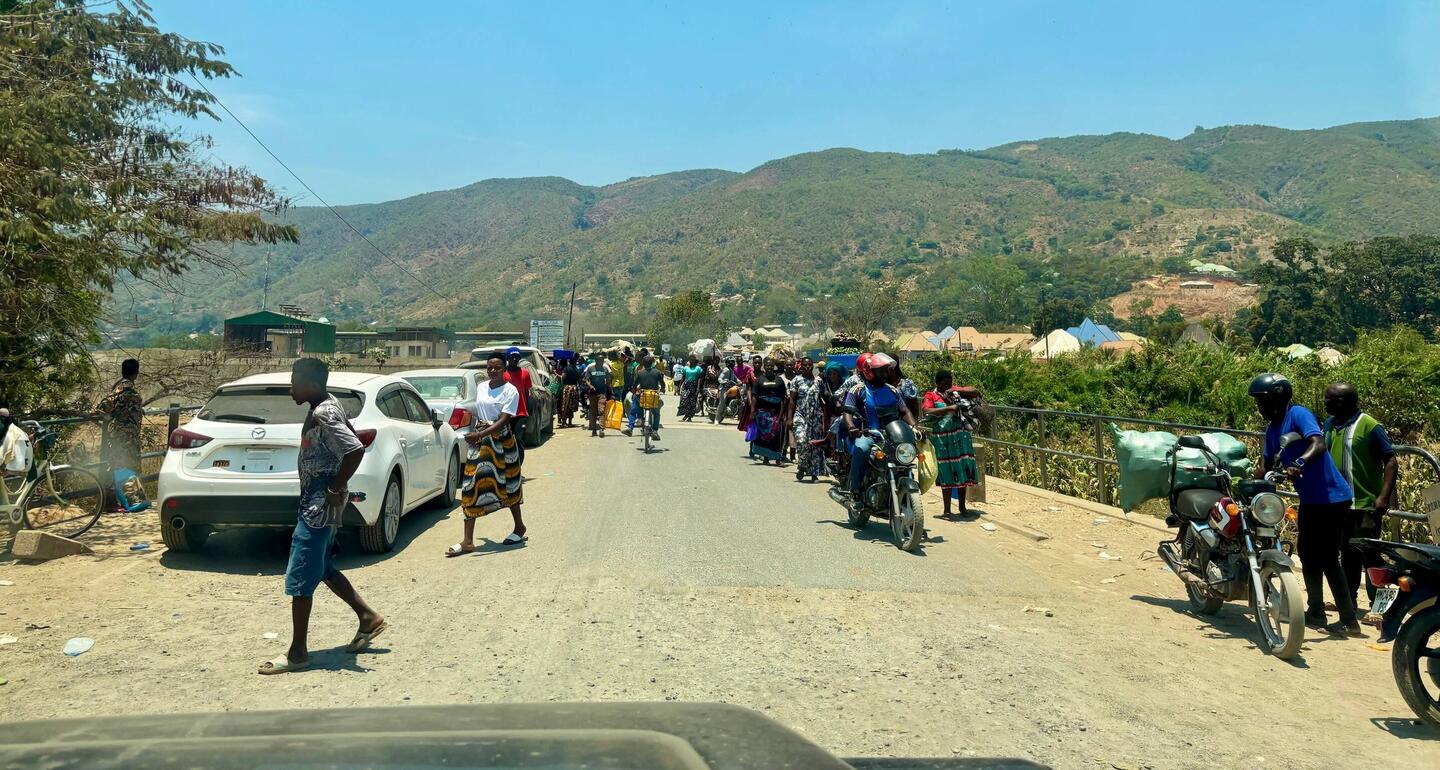 Einiges los an der Grenze nach Malawi