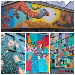 Kunst finden wir auch in Mons.