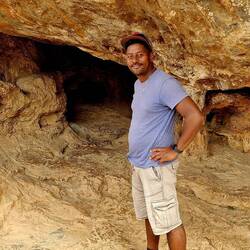 Der Eingang zur Höhle.