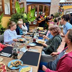 Zum Abschluss ein Abendessen in Nerja