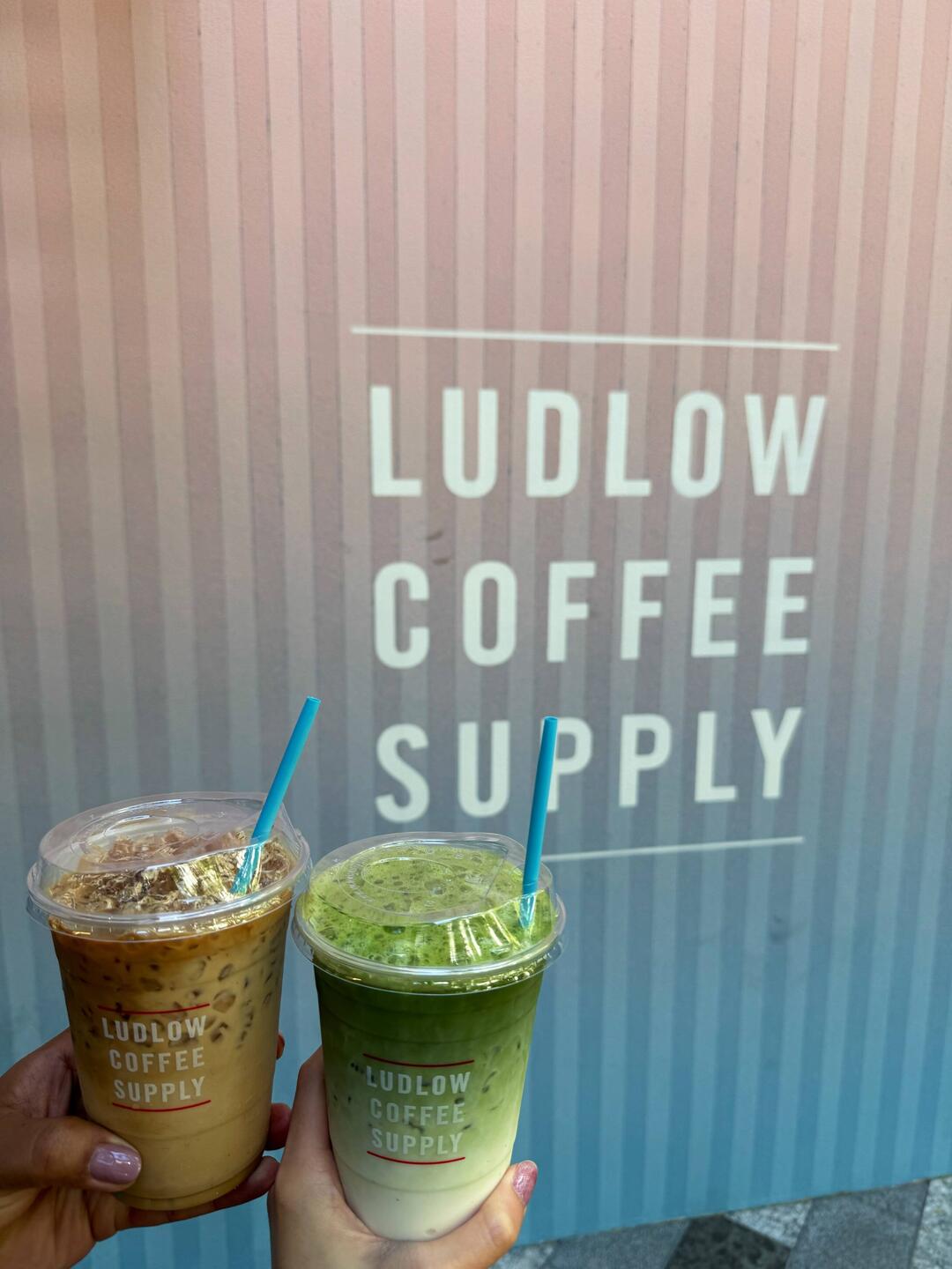 Needed a iced coffee & matcha 🍵