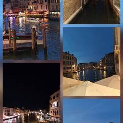 Lichtermeer, zum Heimweg hielf, dass die falschen Gassen nicht beleuchtet wurden