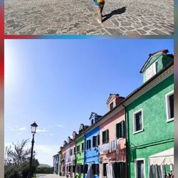 Farbenfrohe in Burano