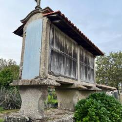 Galician Horreo for storing corn.