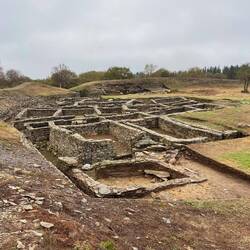 Iron Age ruins at Castromayor, inhabited since the 4th C. BC.