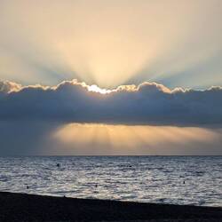 Sonnenaufgang 2. Tag