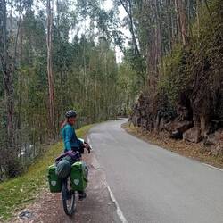 Off on a charming little road in the valley