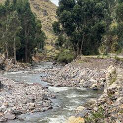 Following the river gorge