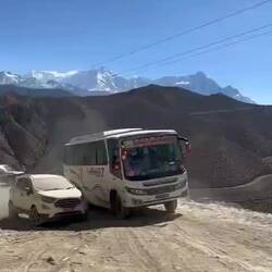 Es kann mitunter auch etwas staubig werden