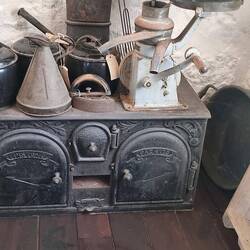 Old wood stove