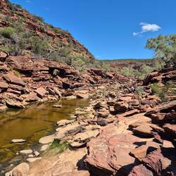 Unten am Murchison River