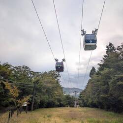 Seilbahnen gibts hier mehrere