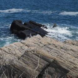 Waves below the viewpoint.