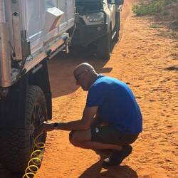 ... und wieder Luft rein