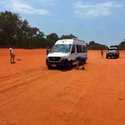 mit 2 WD im tiefen Sand 🫣