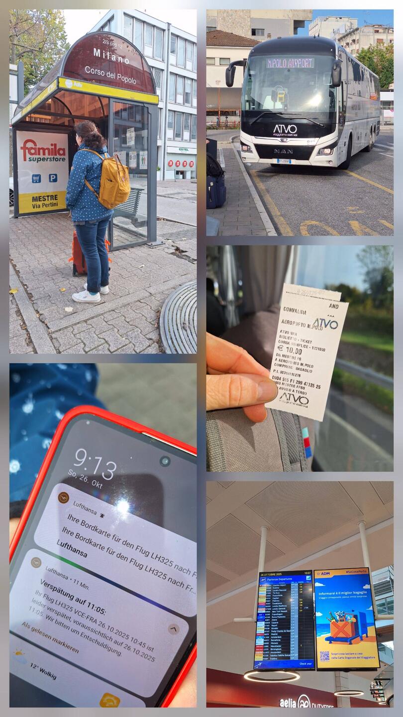 😱 Panikmache - 🚌 Ausfall bei überraschendem Marathon in Venedig