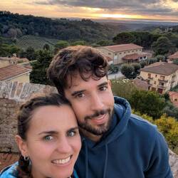 Blick von Montescudaio