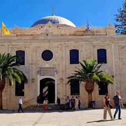 Ágios Titos, 1872 als Moschee erbaut, 1923 zur Kirche umgewandelt