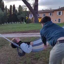 Leichtes Schwanken... Liegt das am Wein?