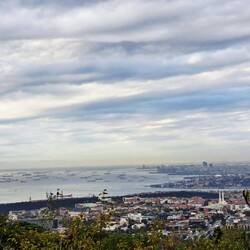 Das Marmara Meer mit einer Unzahl an Schiffen