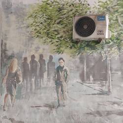 Wandmalereien gibt's im ganzen Stadtbild.