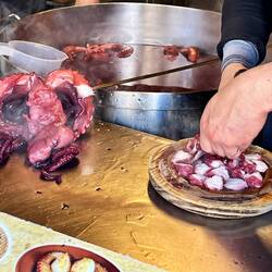 I tried octopus in King Cove once, and that was more than enough times for me!