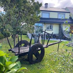 Can you imagine when this old cart was last used?