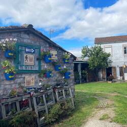 Such a welcoming spirit for pilgrims here.