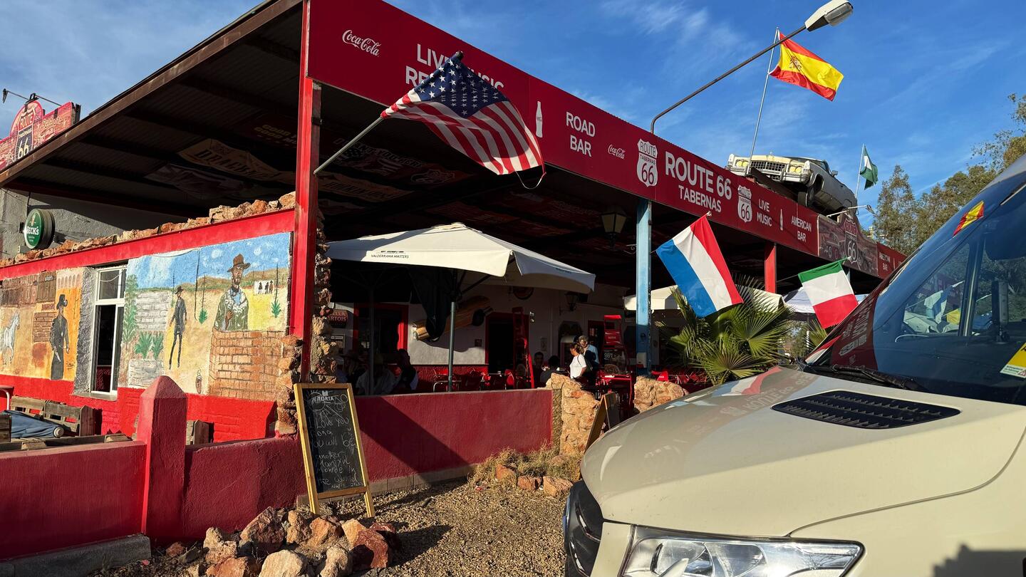 Angekommen an der Route66 - perfekt, hier gibt es sogar einen Campingplatz für die Nacht!