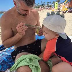 Breisnack am Strand, da muss man flexibel bleiben