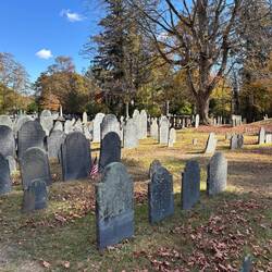 These graves are mostly from the 1800's