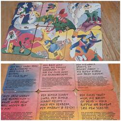 Heutige Abendbeschäftigung: Untersetzer-Puzzlen 🧩