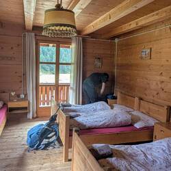 Heute mal im Mehrbettzimmer.