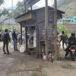 Heute wieder zur Tanke