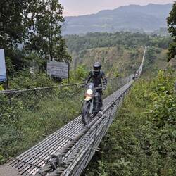 Brückenüberfahrt 380m ;-)