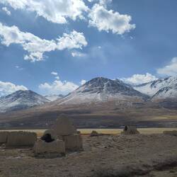 First testimonies of ancient Kyrgyz: the mausoleums for their deseast ones.