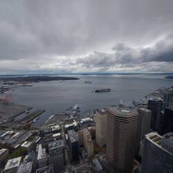 Blick auf die Piers.