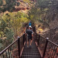 Leichter Zugang durch unzählige Stufen
