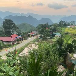 View from our balcony