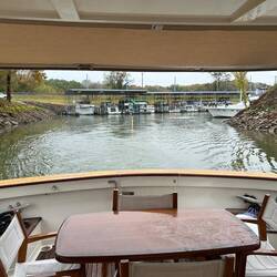 Departing Clifton Marina