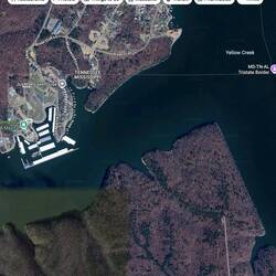 Showing the 'Tri-State Border'. The Grand Harbor Marina is at centre.