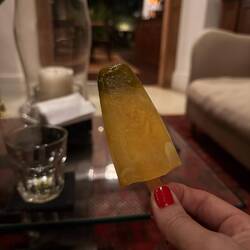 A "Welcome" popsicle never tasted so good!