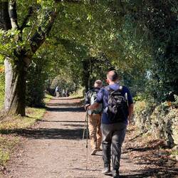 Our trail buddies Tom and Richard.