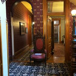 Entry past the front palor.