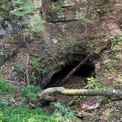 Dixon Cave, cut off from Mammoth from a collapsed sinkhole