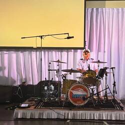 "Yachty Party" band at the rally.