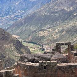 Solar dial from above