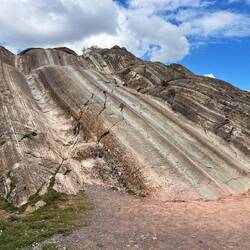 Rock formations that would make a good slide